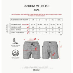 Kraťase SUN unisex K210